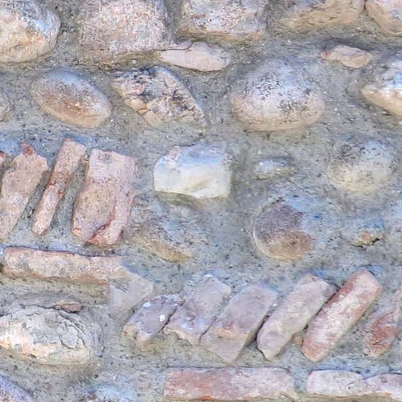Textures   -   ARCHITECTURE   -   BRICKS   -   Special Bricks  - Italy brick wall and stones texture seamless 20731 - HR Full resolution preview demo