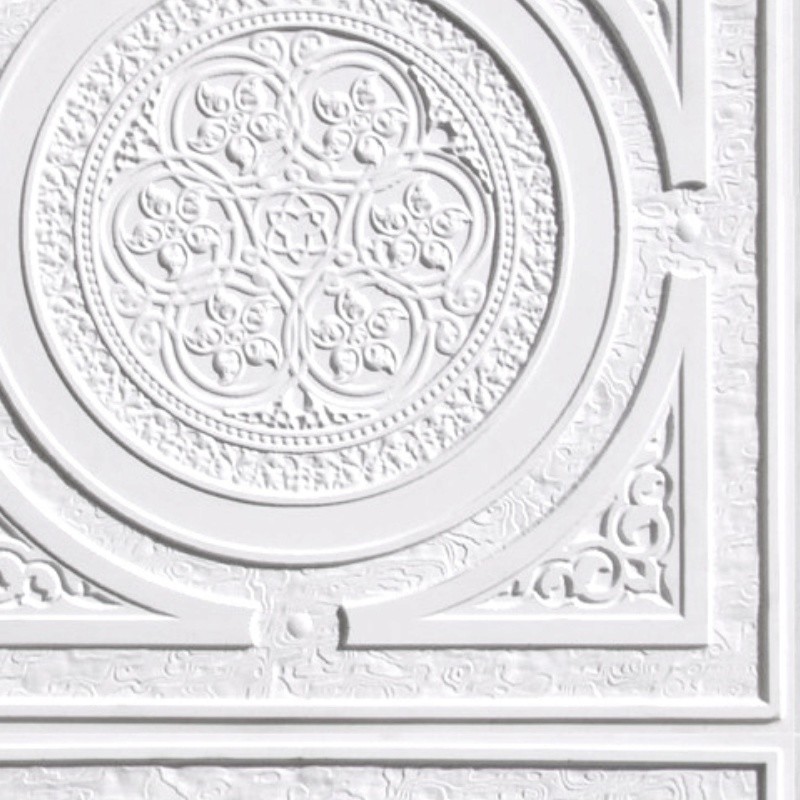 Textures   -   ARCHITECTURE   -   DECORATIVE PANELS   -   3D Wall panels   -   White panels  - White interior ceiling tiles panel texture seamless 02996 - HR Full resolution preview demo