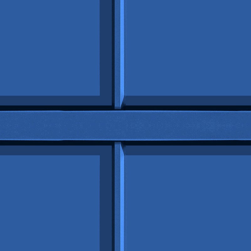 Textures   -   MATERIALS   -   METALS   -   Facades claddings  - Blue metal facade cladding texture seamless 10171 - HR Full resolution preview demo