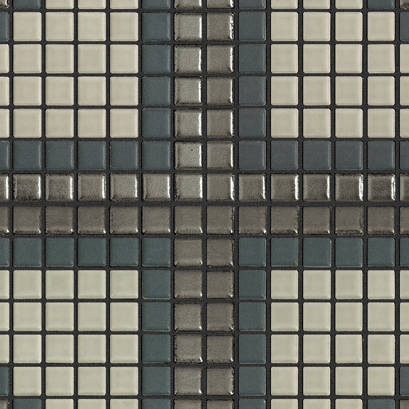 Textures   -   ARCHITECTURE   -   TILES INTERIOR   -   Mosaico   -   Classic format   -   Patterned  - Mosaico patterned tiles texture seamless 15101 - HR Full resolution preview demo