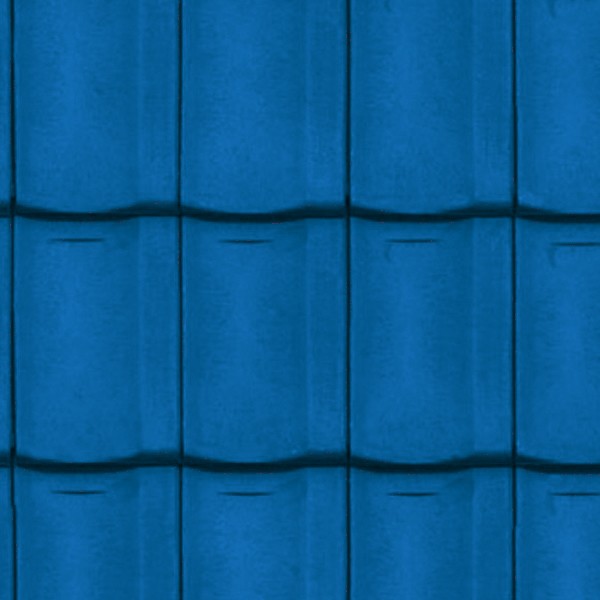 Textures   -   ARCHITECTURE   -   ROOFINGS   -   Clay roofs  - Blue clay roofing texture seamless 03426 - HR Full resolution preview demo