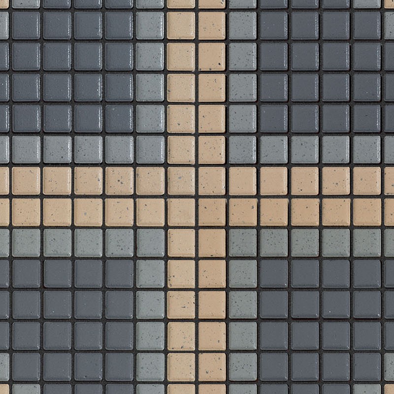 Textures   -   ARCHITECTURE   -   TILES INTERIOR   -   Mosaico   -   Classic format   -   Patterned  - Mosaico patterned tiles texture seamless 15115 - HR Full resolution preview demo