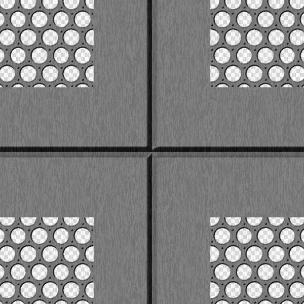 Textures   -   MATERIALS   -   METALS   -   Perforated  - Gray ceiling perforated metal texture seamless 10568 - HR Full resolution preview demo