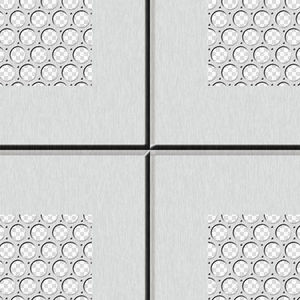 Textures   -   MATERIALS   -   METALS   -   Perforated  - White ceiling perforated metal texture seamless 10572 - HR Full resolution preview demo