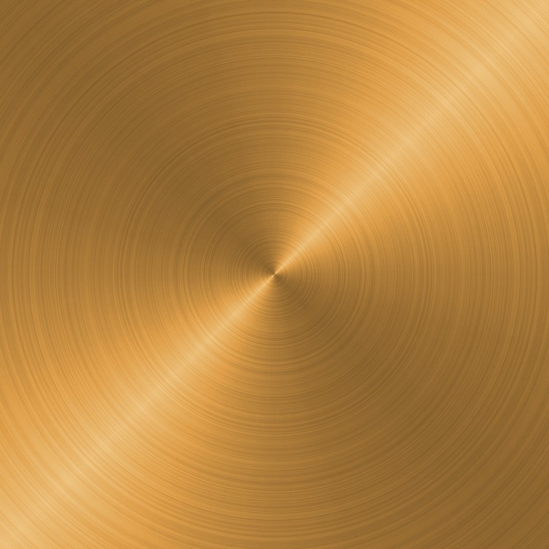 Textures   -   MATERIALS   -   METALS   -   Brushed metals  - Circular brushed gold metal texture 09911 - HR Full resolution preview demo