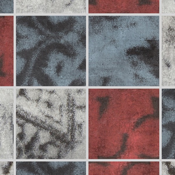 Textures   -   ARCHITECTURE   -   TILES INTERIOR   -   Mosaico   -   Mixed format  - Mosaico patterned tiles texture seamless 1 15676 - HR Full resolution preview demo