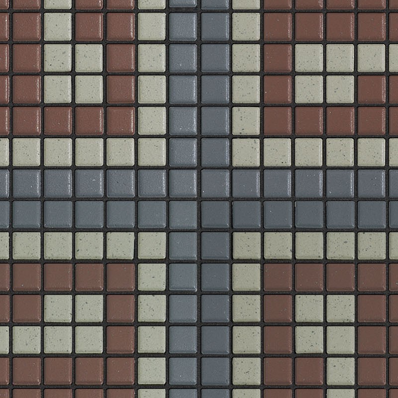 Textures   -   ARCHITECTURE   -   TILES INTERIOR   -   Mosaico   -   Classic format   -   Patterned  - Mosaico patterned tiles texture seamless 15173 - HR Full resolution preview demo