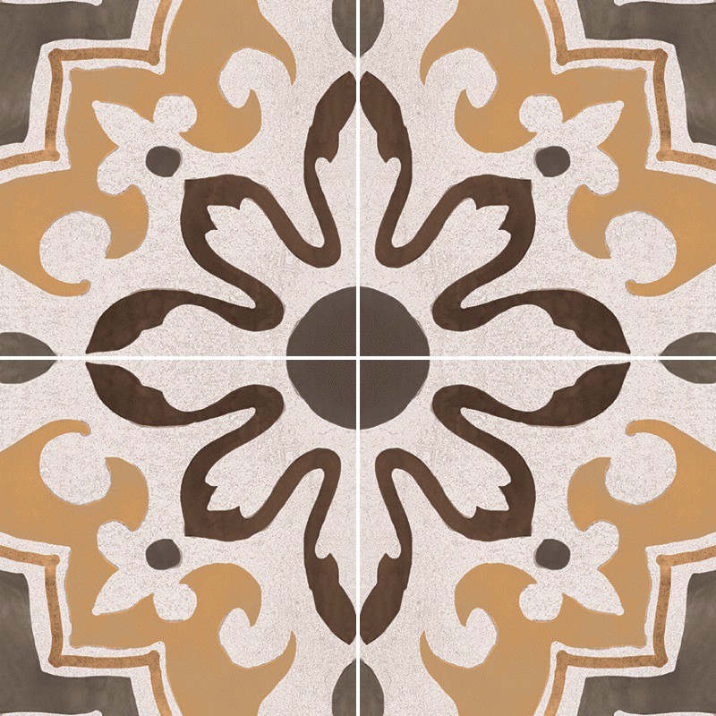 Textures   -   ARCHITECTURE   -   TILES INTERIOR   -   Cement - Encaustic   -   Encaustic  - Traditional encaustic cement ornate tile texture seamless 13587 - HR Full resolution preview demo