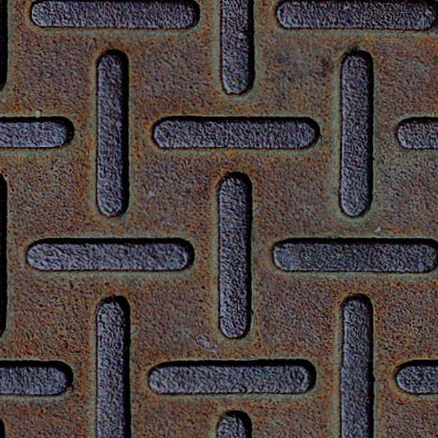 Textures   -   MATERIALS   -   METALS   -   Plates  - Iron metal plate texture seamless 10728 - HR Full resolution preview demo