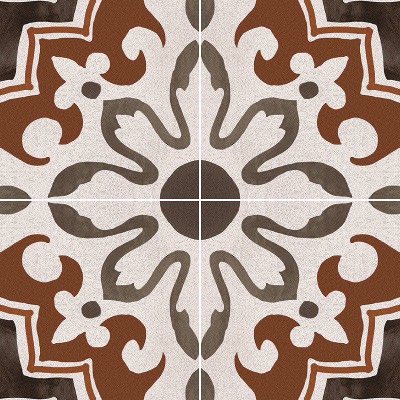 Textures   -   ARCHITECTURE   -   TILES INTERIOR   -   Cement - Encaustic   -   Encaustic  - Traditional encaustic cement ornate tile texture seamless 13592 - HR Full resolution preview demo