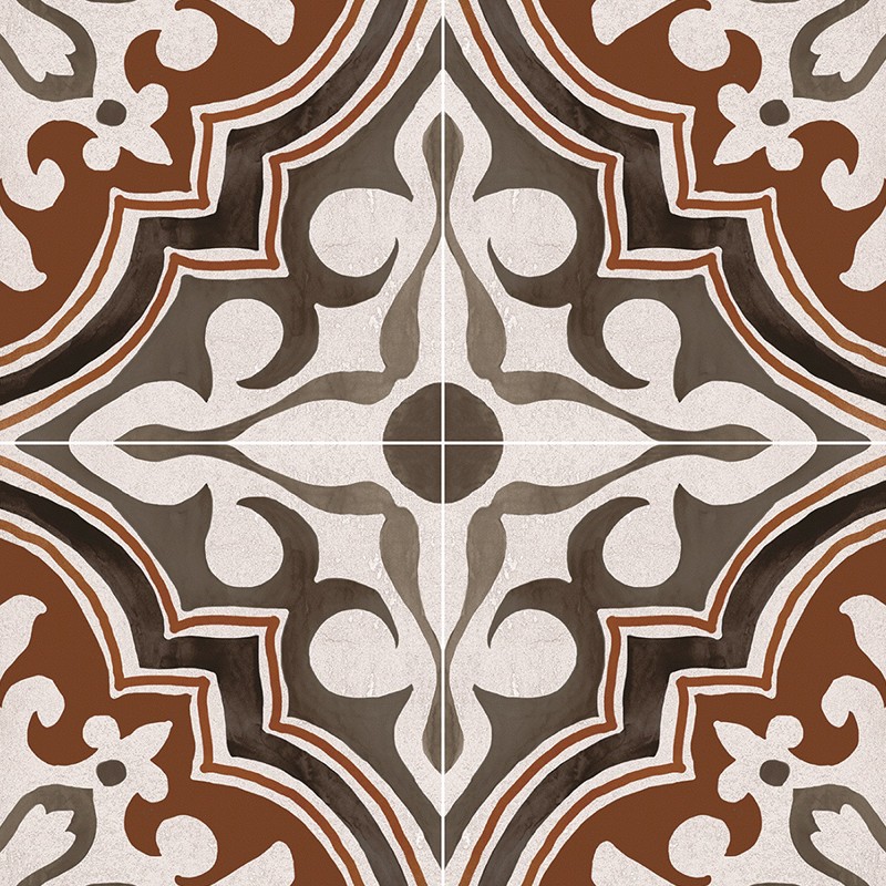 Textures   -   ARCHITECTURE   -   TILES INTERIOR   -   Cement - Encaustic   -   Encaustic  - Traditional encaustic cement ornate tile texture seamless 13593 - HR Full resolution preview demo