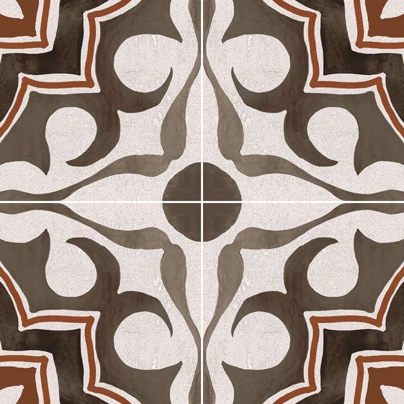 Textures   -   ARCHITECTURE   -   TILES INTERIOR   -   Cement - Encaustic   -   Encaustic  - Traditional encaustic cement ornate tile texture seamless 13596 - HR Full resolution preview demo