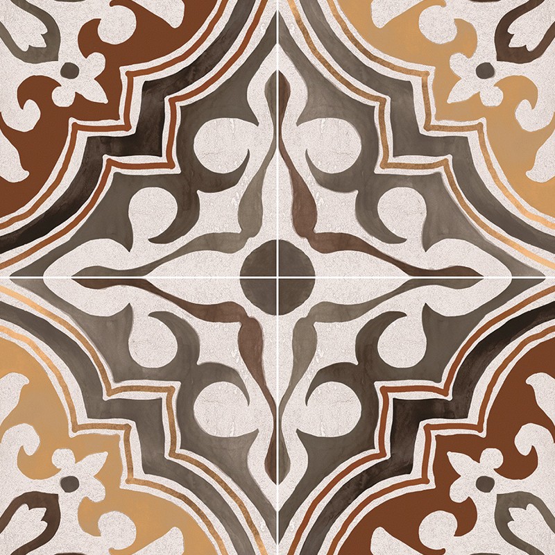 Textures   -   ARCHITECTURE   -   TILES INTERIOR   -   Cement - Encaustic   -   Encaustic  - Traditional encaustic cement ornate tile texture seamless 13597 - HR Full resolution preview demo