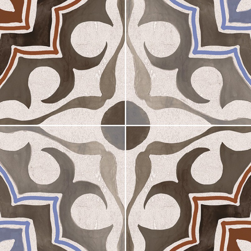 Textures   -   ARCHITECTURE   -   TILES INTERIOR   -   Cement - Encaustic   -   Encaustic  - Traditional encaustic cement ornate tile texture seamless 13600 - HR Full resolution preview demo