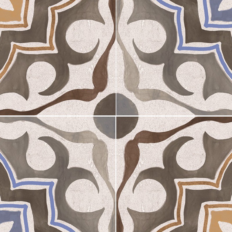 Textures   -   ARCHITECTURE   -   TILES INTERIOR   -   Cement - Encaustic   -   Encaustic  - Traditional encaustic cement ornate tile texture seamless 13603 - HR Full resolution preview demo