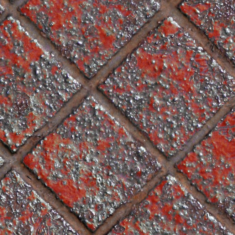 Textures   -   MATERIALS   -   METALS   -   Plates  - Iron rusty dirty metal plate texture seamless 10745 - HR Full resolution preview demo