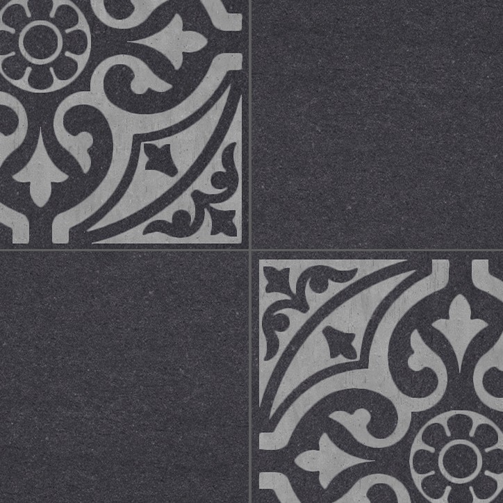 Textures   -   ARCHITECTURE   -   TILES INTERIOR   -   Cement - Encaustic   -   Victorian  - Victorian cement floor tile texture seamless 13828 - HR Full resolution preview demo