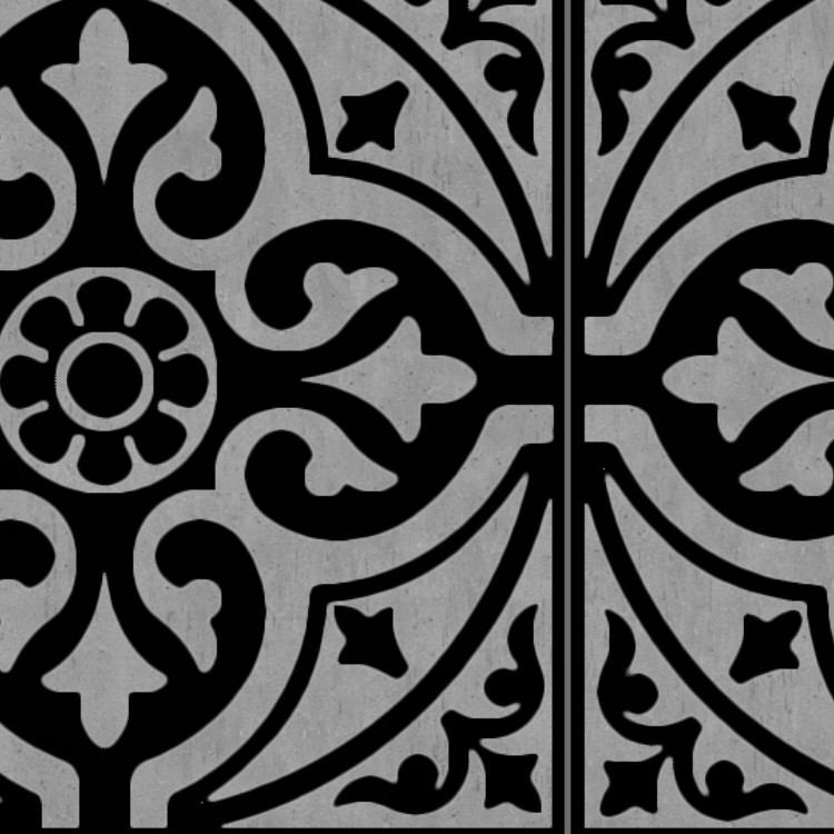 Textures   -   ARCHITECTURE   -   TILES INTERIOR   -   Cement - Encaustic   -   Victorian  - Victorian cement floor tile texture seamless 13833 - HR Full resolution preview demo