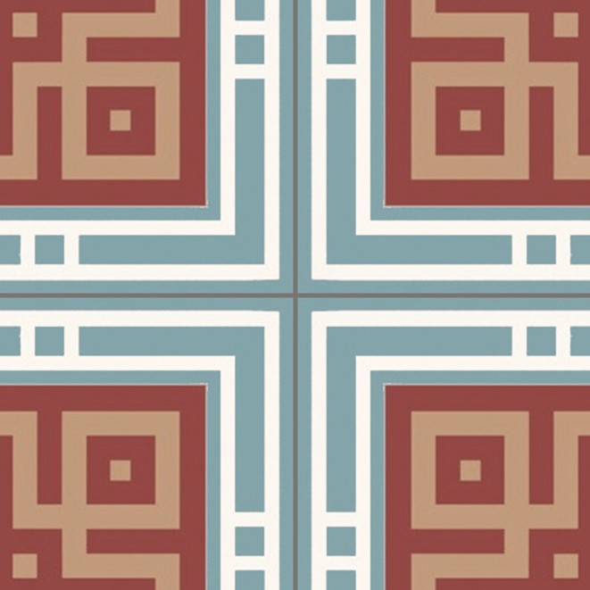 Textures   -   ARCHITECTURE   -   TILES INTERIOR   -   Cement - Encaustic   -   Victorian  - Victorian cement floor tile texture seamless 13834 - HR Full resolution preview demo