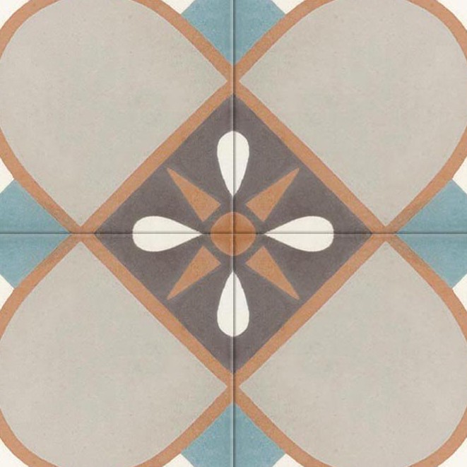 Textures   -   ARCHITECTURE   -   TILES INTERIOR   -   Cement - Encaustic   -   Victorian  - Victorian cement floor tile texture seamless 13836 - HR Full resolution preview demo