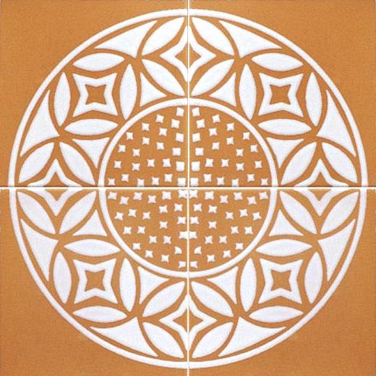 Textures   -   ARCHITECTURE   -   TILES INTERIOR   -   Ornate tiles   -   Geometric patterns  - Vietri italy ceramics floor tiles texture seamless 19161 - HR Full resolution preview demo