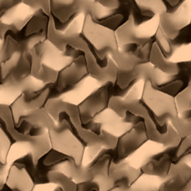 Textures   -   MATERIALS   -   METALS   -   Plates  - Bronze embossing metal plate texture seamless 10766 - HR Full resolution preview demo