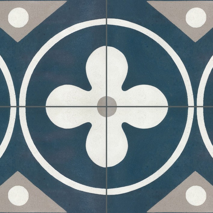 Textures   -   ARCHITECTURE   -   TILES INTERIOR   -   Cement - Encaustic   -   Victorian  - Border tiles victorian cement floor texture seamless 13870 - HR Full resolution preview demo