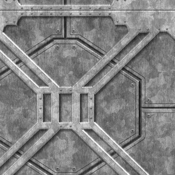 Textures   -   MATERIALS   -   METALS   -   Plates  - Industrial aluminium metal plate texture seamless 10802 - HR Full resolution preview demo