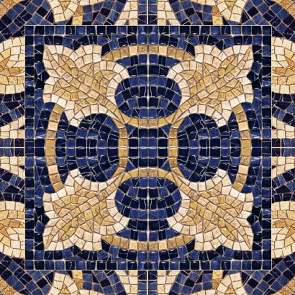 Textures   -   ARCHITECTURE   -   TILES INTERIOR   -   Mosaico   -   Classic format   -   Patterned  - Mosaico patterned tiles texture seamless 16463 - HR Full resolution preview demo