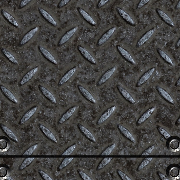 Textures   -   MATERIALS   -   METALS   -   Plates  - Iron metal plate texture seamless 10820 - HR Full resolution preview demo