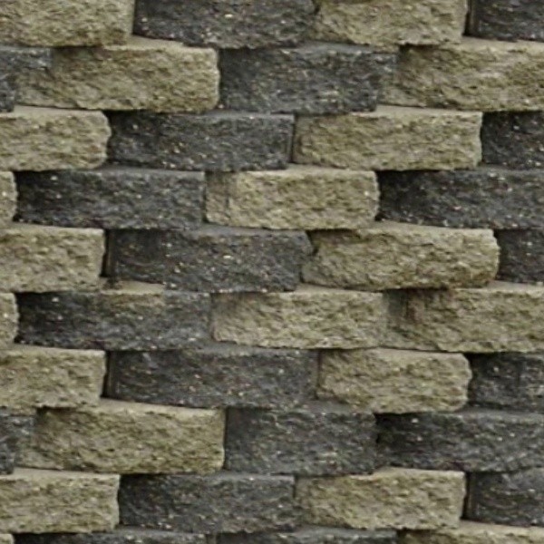 Textures   -   ARCHITECTURE   -   STONES WALLS   -   Claddings stone   -   Exterior  - Retaining wall cladding stone mixed size seamless 07993 - HR Full resolution preview demo
