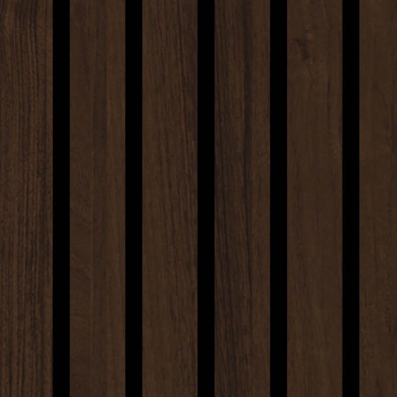Textures   -   ARCHITECTURE   -   WOOD   -   Wood panels  - walnut wooden slats pbr texture seamless 22235 - HR Full resolution preview demo