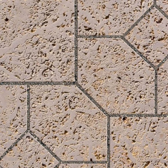 Textures   -   ARCHITECTURE   -   PAVING OUTDOOR   -   Pavers stone   -   Blocks mixed  - Pavers stone mixed size texture seamless 06195 - HR Full resolution preview demo