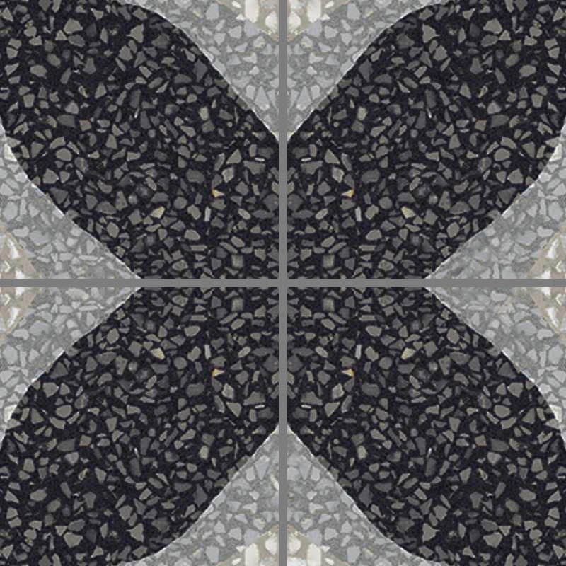 Textures   -   ARCHITECTURE   -   TILES INTERIOR   -   Terrazzo  - terrazzo cementine tiles pbr texture seamless 22103 - HR Full resolution preview demo