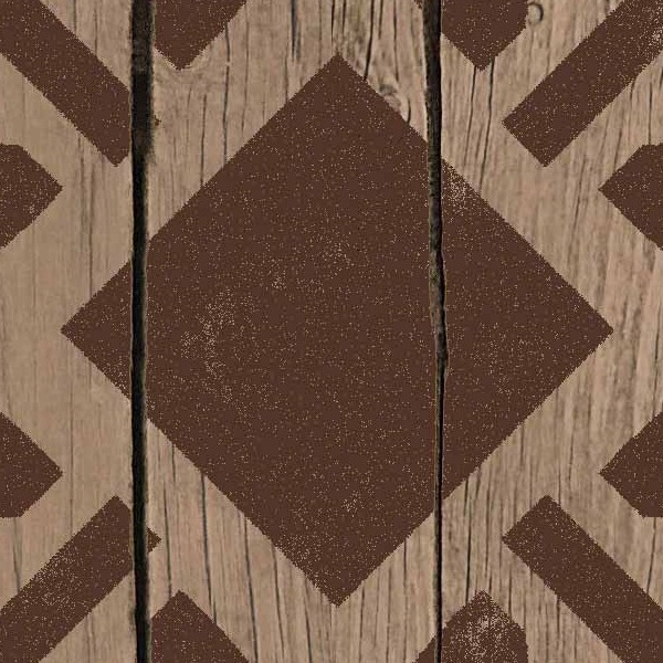 Textures   -   ARCHITECTURE   -   WOOD FLOORS   -   Decorated  - Parquet decorated stencil texture seamless 04691 - HR Full resolution preview demo