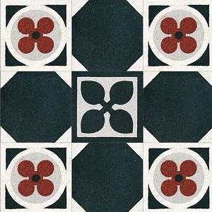 Textures - ARCHITECTURE - TILES INTERIOR - Cement - Encaustic
