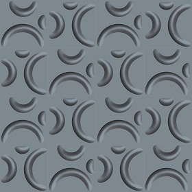 Textures   -   ARCHITECTURE   -   DECORATIVE PANELS   -   3D Wall panels   -  Mixed colors - Interior 3D wall panel texture seamless 02717