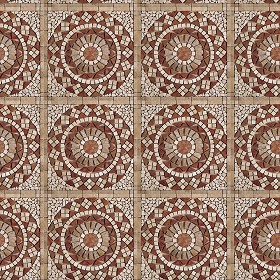 Textures   -   ARCHITECTURE   -   PAVING OUTDOOR   -  Mosaico - Mosaic paving outdoor texture seamless 06041