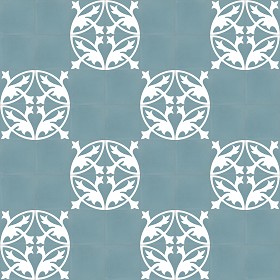 Textures   -   ARCHITECTURE   -   TILES INTERIOR   -   Cement - Encaustic   -  Encaustic - Traditional encaustic cement ornate tile texture seamless 13435