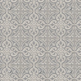 Textures   -   ARCHITECTURE   -   TILES INTERIOR   -   Marble tiles   -  Marble geometric patterns - Travertine floor tile texture seamless 1 21118