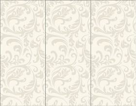 Textures   -   ARCHITECTURE   -   TILES INTERIOR   -  Coordinated themes - Ceramic cream beige damask coordinated colors tiles texture seamless 13895