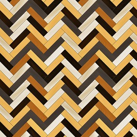 Textures   -   ARCHITECTURE   -   WOOD FLOORS   -  Herringbone - Herringbone colored parquet texture seamless 04888