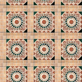 Textures   -   ARCHITECTURE   -   PAVING OUTDOOR   -  Mosaico - Mosaic paving outdoor texture seamless 06042