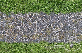 Textures   -   ARCHITECTURE   -   PAVING OUTDOOR   -  Parks Paving - Park cobblestone paving texture seamless 18662