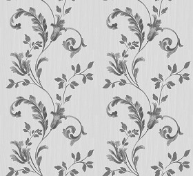 Textures   -   MATERIALS   -   WALLPAPER   -   Parato Italy   -   Dhea  - Ramage floral wallpaper dhea by parato texture seamless 11283 - Specular