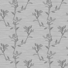 Textures   -   MATERIALS   -   WALLPAPER   -   Parato Italy   -   Natura  - Ramage natura wallpaper by parato texture seamless 11434 - Bump