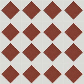 Textures   -   ARCHITECTURE   -   TILES INTERIOR   -   Cement - Encaustic   -  Checkerboard - Checkerboard cement floor tile texture seamless 13401