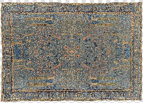 Textures   -   MATERIALS   -   RUGS   -  Persian &amp; Oriental rugs - Cut out persian rug texture 20117