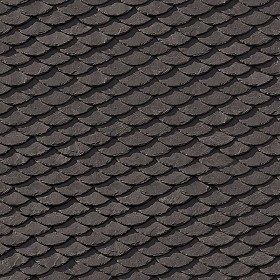 Textures   -   ARCHITECTURE   -   ROOFINGS   -  Slate roofs - Slate roofing texture seamless 03897