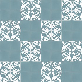 Textures   -   ARCHITECTURE   -   TILES INTERIOR   -   Cement - Encaustic   -  Encaustic - Traditional encaustic cement ornate tile texture seamless 13437